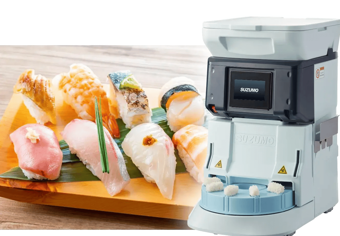 【実働確認済】鈴茂 SUZUMO 寿司ロボ シャリロボ シャリ機 寿司 業務用 寿司ロボット|鈴茂器工株式会社